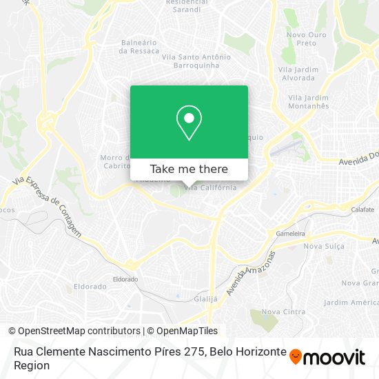 Rua Clemente Nascimento Píres 275 map