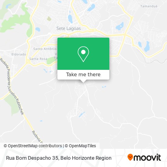 Rua Bom Despacho 35 map