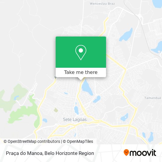 Praça do Manoa map