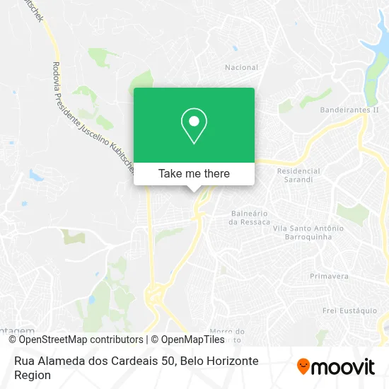 Rua Alameda dos Cardeais 50 map