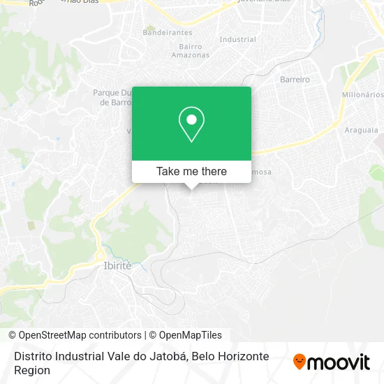 Distrito Industrial Vale do Jatobá map