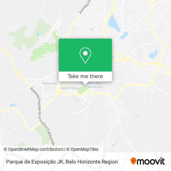 Parque de Exposição JK map