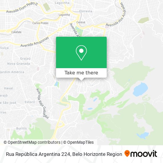 Rua República Argentina 224 map