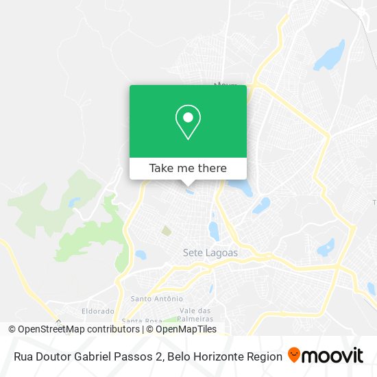 Rua Doutor Gabriel Passos 2 map