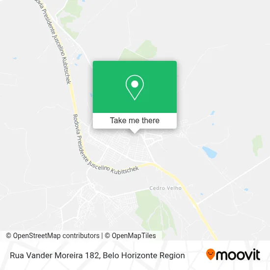 Rua Vander Moreira 182 map