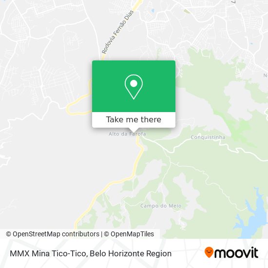 MMX Mina Tico-Tico map