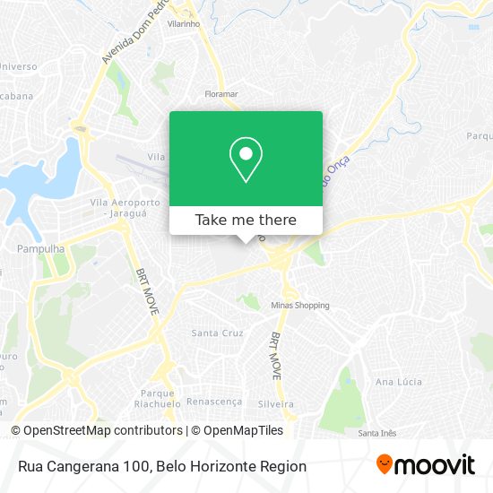 Rua Cangerana 100 map