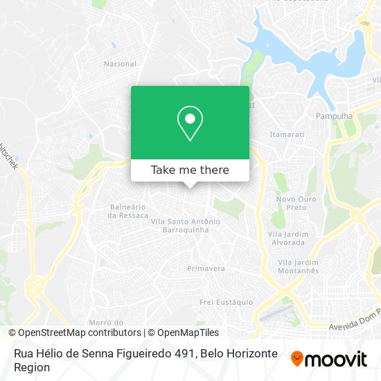 Rua Hélio de Senna Figueiredo 491 map