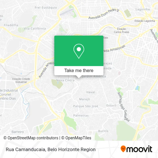Rua Camanducaia map