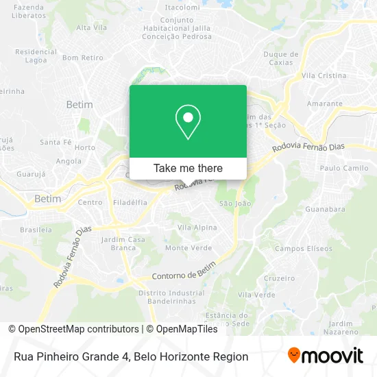 Rua Pinheiro Grande 4 map