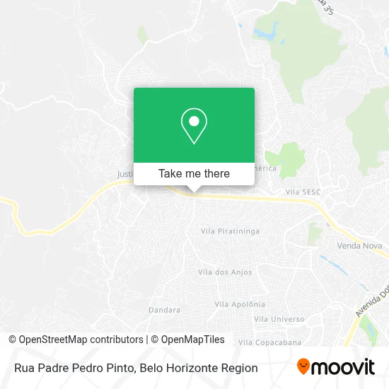 Rua Padre Pedro Pinto map