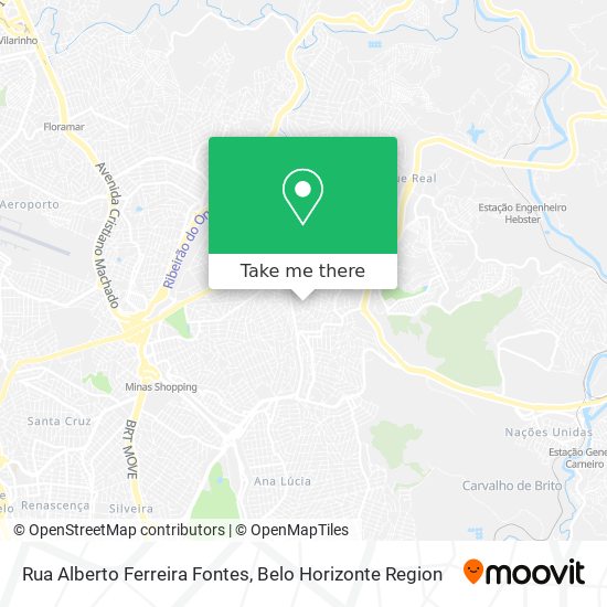 Rua Alberto Ferreira Fontes map
