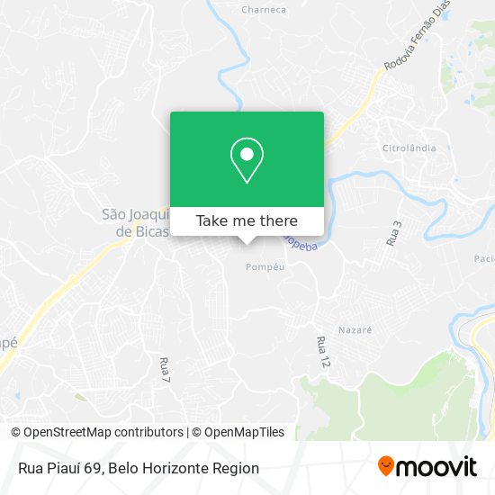 Rua Piauí 69 map