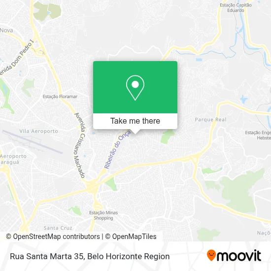 Rua Santa Marta 35 map