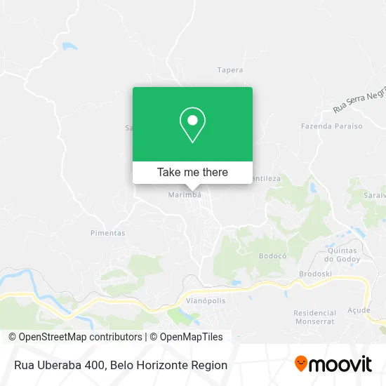Rua Uberaba 400 map