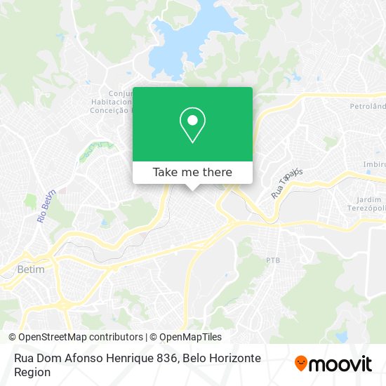 Rua Dom Afonso Henrique 836 map