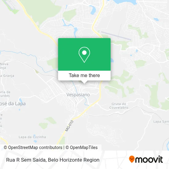 Rua R Sem Saída map