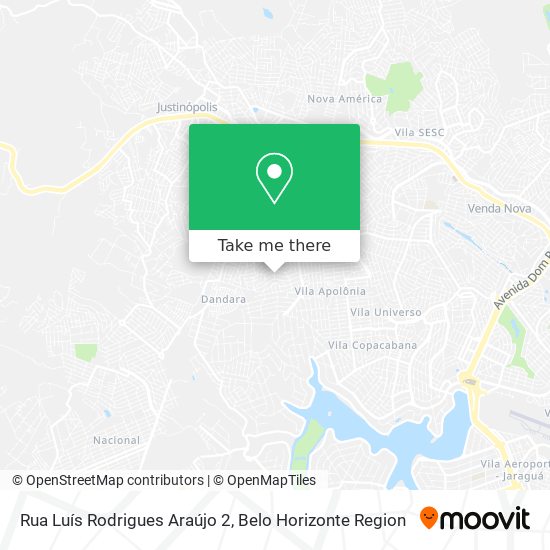 Rua Luís Rodrigues Araújo 2 map