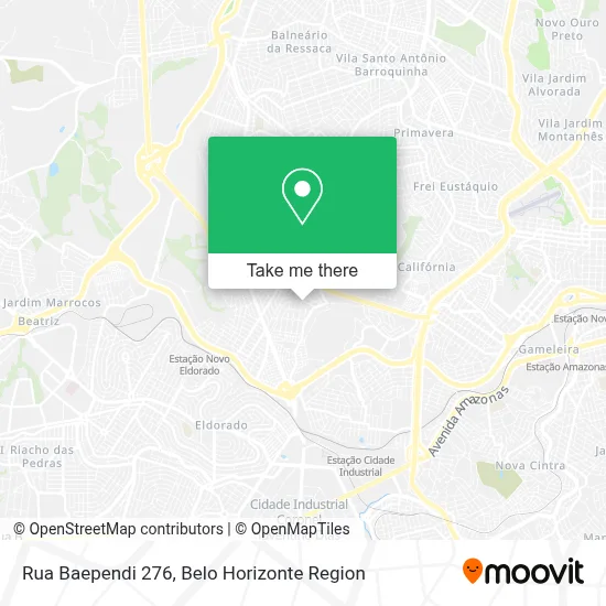 Rua Baependi 276 map