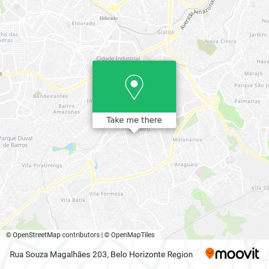 Rua Souza Magalhães 203 map