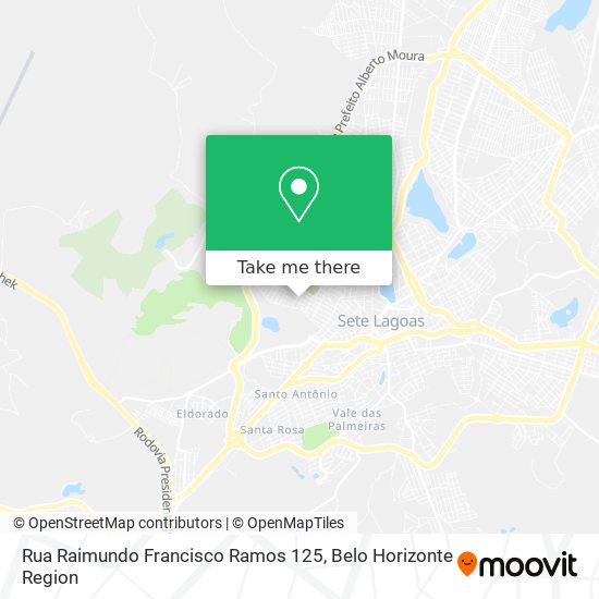 Rua Raimundo Francisco Ramos 125 map