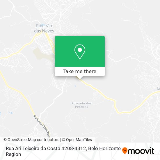 Rua Ari Teixeira da Costa 4208-4312 map