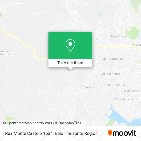 Rua Monte Castelo 1634 map