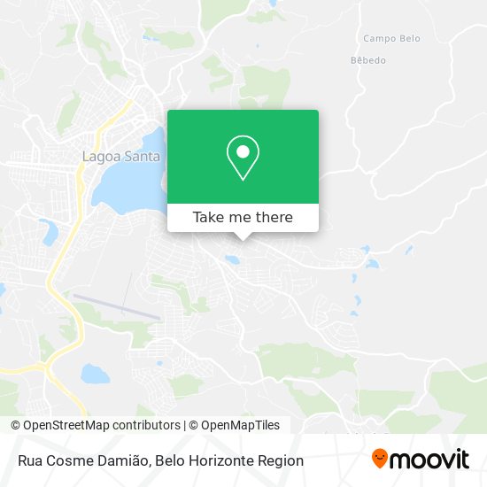 Rua Cosme Damião map