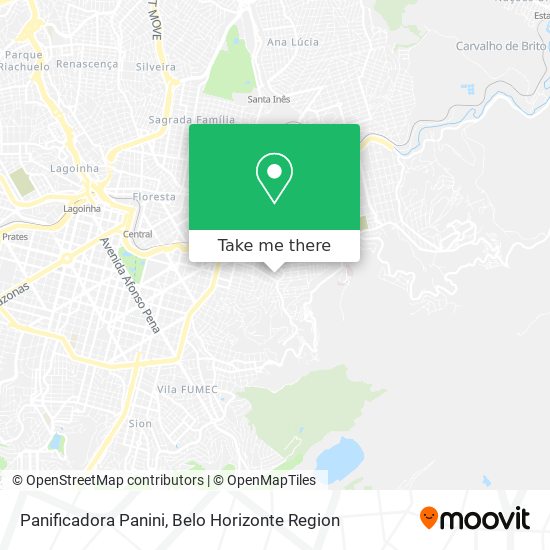 Panificadora Panini map