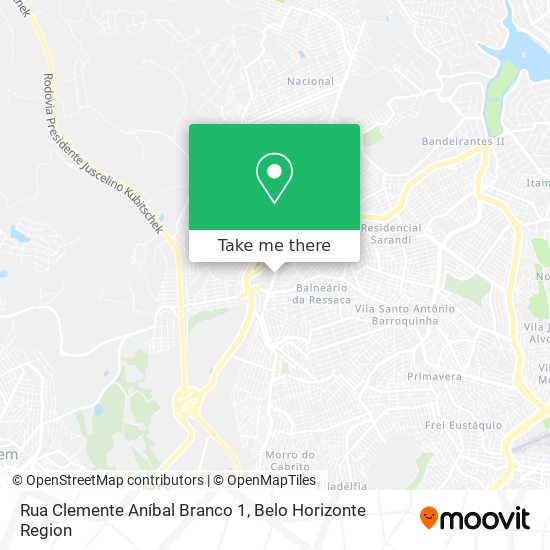 Rua Clemente Aníbal Branco 1 map