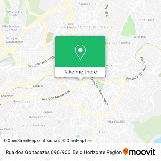 Rua dos Goitacazes 896/900 map