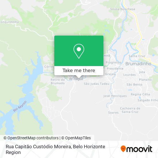 Rua Capitão Custódio Moreira map
