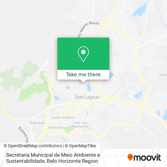 Secretaria Municipal de Meio Ambiente e Sustentabilidade map