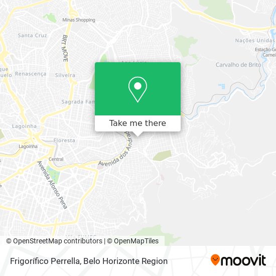 Frigorífico Perrella map