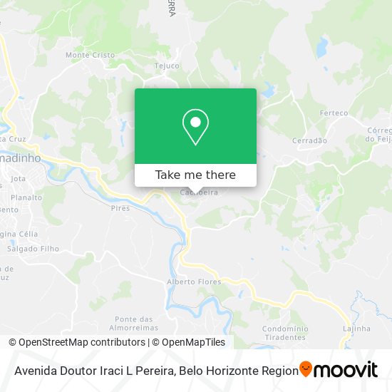 Avenida Doutor Iraci L Pereira map