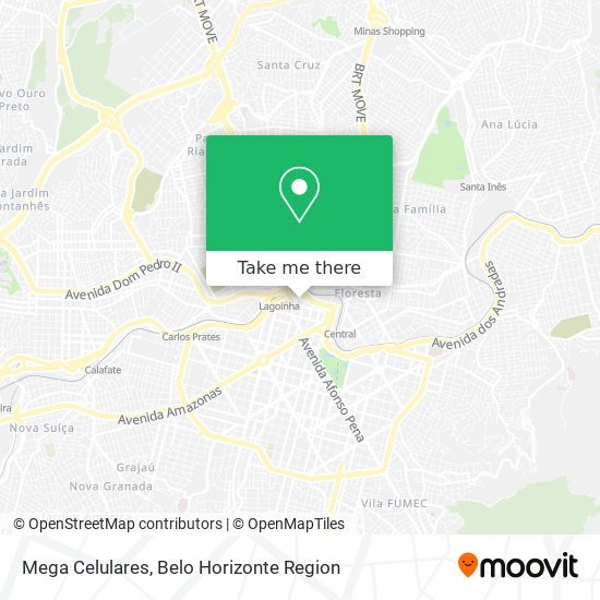 Mega Celulares map