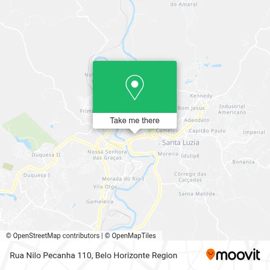 Rua Nilo Pecanha 110 map