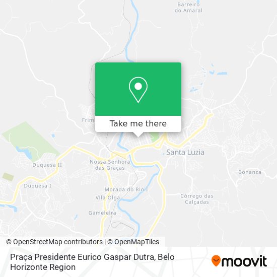 Praça Presidente Eurico Gaspar Dutra map
