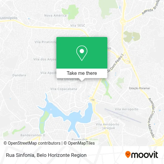 Rua Sinfonia map