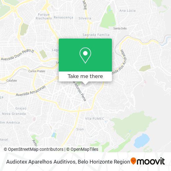 Audiotex Aparelhos Auditivos map