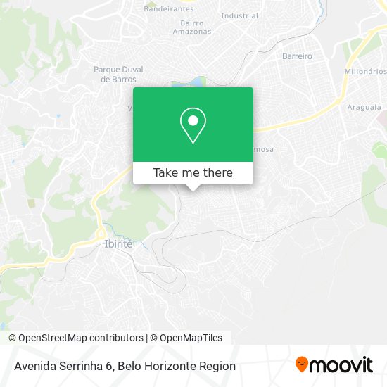 Avenida Serrinha 6 map