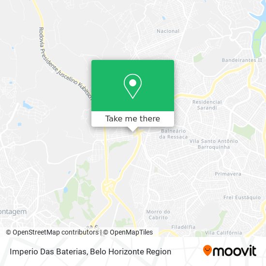 Imperio Das Baterias map