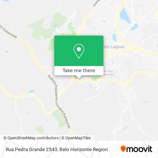 Rua Pedra Grande 2543 map
