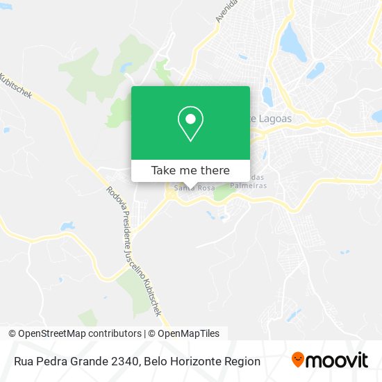 Rua Pedra Grande 2340 map