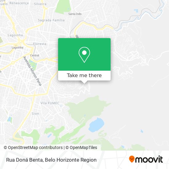 Rua Doná Benta map
