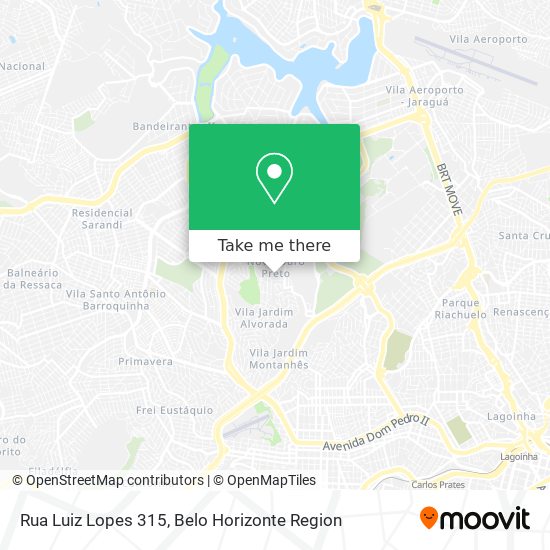 Rua Luiz Lopes 315 map