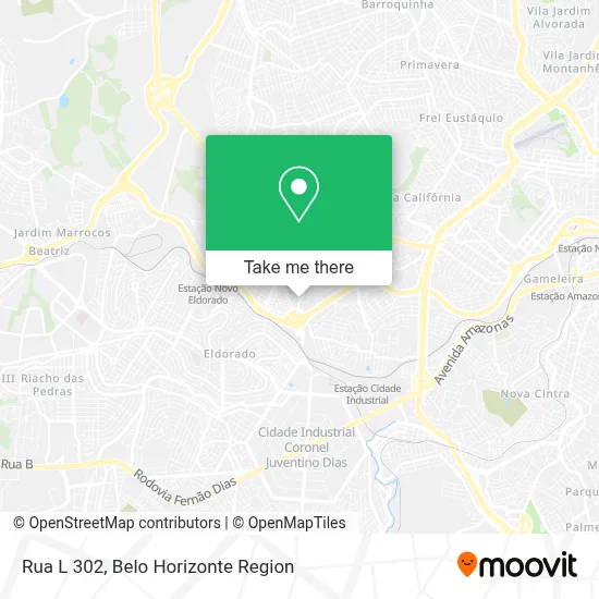 Rua L 302 map