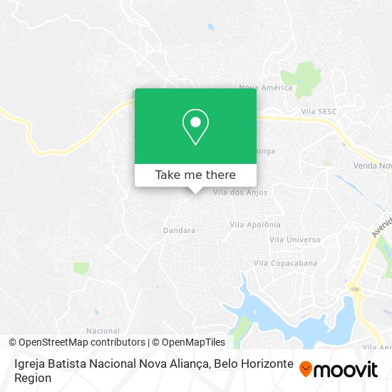 Igreja Batista Nacional Nova Aliança map