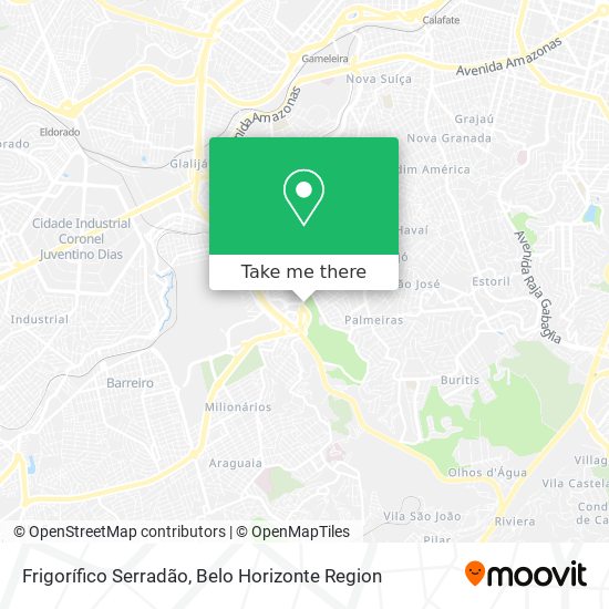 Frigorífico Serradão map