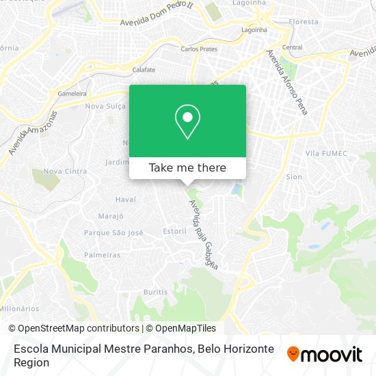 Escola Municipal Mestre Paranhos map